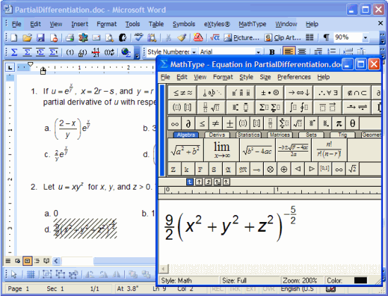 mathtype and office 2016 for mac